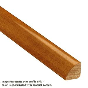 Bruce Cherry High Gloss Red Oak 3/4 in. Thick x 3/4 in. Wide x 78 in. Long Quarter Round Molding