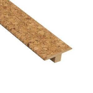 Home Legend Natural 1/4 in. Thick x 1-3/4 in. Wide x 47 in. Length Cork T- Molding