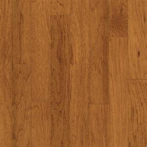 Bruce Town Hall Exotics Hickory Paprika Engineered Hardwood Flooring - 5 in. x 7 in. Take Home Sample