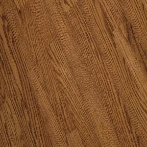 Bruce Bayport Oak Gunstock Hardwood Solid Flooring - 5 in. x 7 in. Take Home Sample