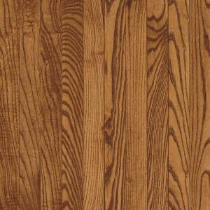 Bruce Plano Saddle Oak 3/4 in. Thick x 2-1/4 in. Wide x Random Length Solid Hardwood Flooring (20 sq. ft. / case)