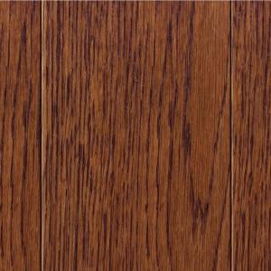Home Legend Wire Brush Oak Toast Engineered Hardwood Flooring - 5 in. x 7 in. Take Home Sample