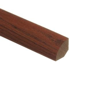 Zamma Oak Gunstock 3/4 in. Thick x 3/4 in. Wide x 94 in. Length Wood Quarter Round Molding