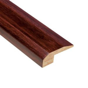 Home Legend Strand Woven Cherry 3/8 in. Thick x 2-1/8 in. Wide x 78 in. Length Bamboo Carpet Reducer Molding