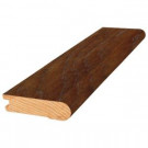 Mohawk Hickory Chocolate 3/4 in. Thick x 3 in. Wide x 84 in. Length Hardwood Stair Nose Molding