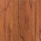 Home Legend Hand Scraped Oak Gunstock Engineered Hardwood Flooring - 5 in. x 7 in. Take Home Sample