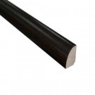 Millstead Dark Exotic 3/4 in. Thick x 3/4 in. Wide x 78 in. Length Hardwood Quarter Round Molding