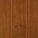 Mohawk Light Amber Maple 3/8 in. x 5.25 in. x Random Length Soft Scraped UNICLIC Hardwood Flooring (22.5 sq. ft. / case)