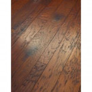 Shaw 3/8 in. x 3-1/4 in., 5 in. and 7 in. Hand Scraped Hickory Drury Lane Ginger Engineered Hardwood (29.10 sq. ft. / case)