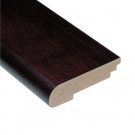 Home Legend Walnut Java 1/2 in. Thick x 3-1/2 in. Wide x 78 in. Length Hardwood Stair Nose Molding