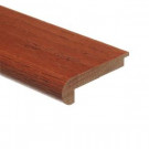 Zamma Oak Gunstock 3/4 in. Thick x 2-3/4 in. Wide x 94 in. Length Wood Stair Nose Molding