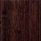 Home Legend Hand Scraped Horizontal Black 9/16 in. x 4-3/4 in. x 47-1/4 in. Length Engineered Bamboo Flooring (24.94 sq. ft. / case)