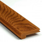 Bruce Gunstock Red Oak 3/4 in. Thick x 3 1/8 in. Wide x 78 in. Long Overlap Stair Nose Molding
