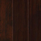 Mohawk Chocolate Hickory 3/8 in. x 5.25 in. x Random Length SoftScraped Engineered UNICLIC Hardwood Flooring(22.5 sq. ft./case)