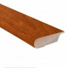 Millstead Scraped Maple Spice/Nutmeg 3 in. Wide x 78 in. Length Lipover Stair Nose Molding (Use with 3/8 in. Thick Click Floors)