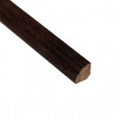 Home Legend Strand Woven Espresso 3/4 in. Thick x 3/4 in. Wide x 94 in. Length Bamboo Quarter Round Molding