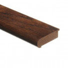 Zamma Oak Mocha 3/4 in. Thick x 1-3/4 in. Wide x 94 in. Length Hardwood Stair Nose Molding
