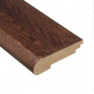 Home Legend Elm Walnut 3/4 in. Thick x 3-1/2 in. Wide x 78 in. Length Hardwood Stair Nose Molding