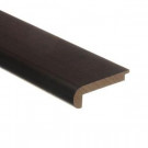 Zamma SS Chocolate Hickory 3/8 in. Thick x 2-3/4 in. Wide x 94 in. Length Hardwood Stair Nose Molding