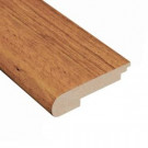 Home Legend Brazilian Tigerwood 3/4 in. Thick x 3-3/8 in. Wide x 78 in. Length Hardwood Stair Nose Molding