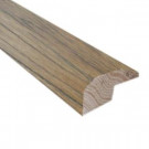 Millstead Hickory Sepia 0.88 in. Thick x 2 in. Wide x 78 in. Length Hardwood Carpet Reducer/Baby Threshold Molding