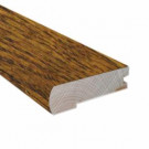 Heritage Mill Oak Old World Brown 3-1/2 in. Wide x 78 in. Length Flush-Mount Stair Nose Molding (Use with 3/4 in. Thick Solid Floors)