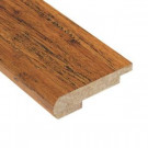 Home Legend Strand Woven Antiqued 1/2 in. Thick x 3-3/8 in. Wide x 78 in. Length Bamboo Stair Nose Molding