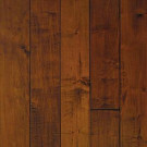 Millstead Hand Scraped Maple Spice Solid Hardwood Flooring - 5 in. x 7 in. Take Home Sample