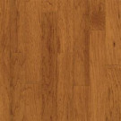 Bruce Town Hall Exotics Hickory Tequila Engineered Hardwood Flooring - 5 in. x 7 in. Take Home Sample